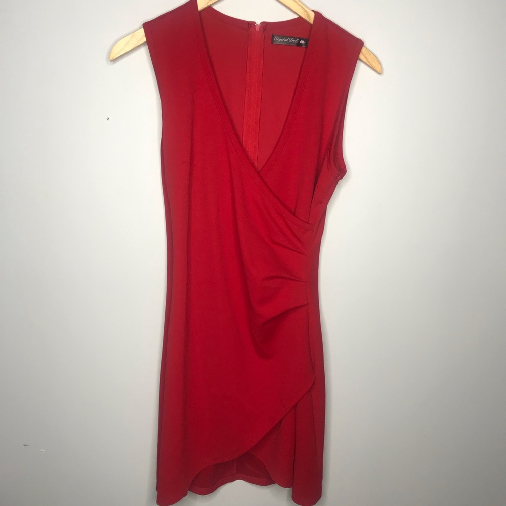 ‼️FINAL $$ DROP‼️ CRYSTAL DOLL Red Dress